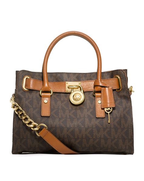 michael kors hamilton grau|michael kors mid signature.